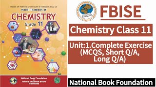 Class 11 Chemistry Chapter 1 Complete Exercise  New Syllabus 2024LearnOnlineWithAnum [upl. by Treblig]