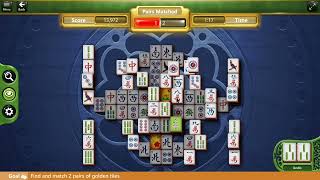 Microsoft Mahjong  Golden Tiles Easy  October 13 2024  Daily Challenges [upl. by Anirroc]