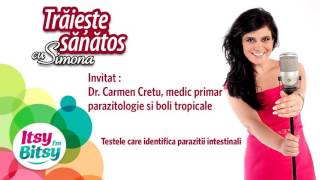 Testele care identifica parazitii intestinali  Dr Carmen Cretu [upl. by Aled]