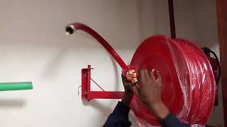 Hose reel installation [upl. by Darb]