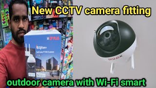 Cp plus smart camera installation  cp plus 4mp outdoor smart wifi pt camera [upl. by Martella]