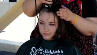 Courtney S St Baldricks Head Shave 2013 [upl. by Tiebout]