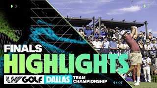 FULL HIGHLIGHTS LIV Golf Dallas Team Championship  Finals  2024 [upl. by Edylc]