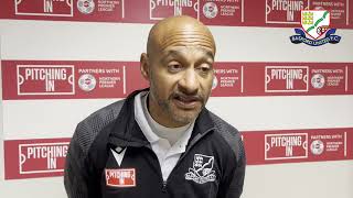 INTERVIEW · MARTIN CARRUTHERS POST ILKESTON TOWN [upl. by Aihsena]