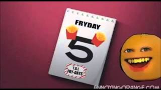 Annoying Orange  Fryday SPEED UP [upl. by Jobina]