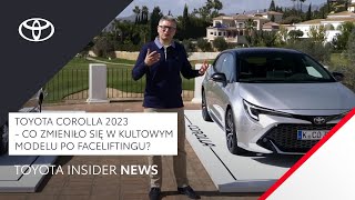 Toyota Corolla 2023  co zmieniło się w kultowym modelu po faceliftingu  Toyota Insider News [upl. by Leaj315]