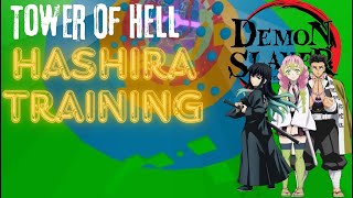 Roblox TOH but it’s HASHIRA TRAINING [upl. by Seraphim]