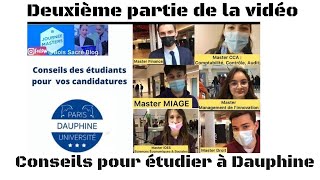 Etudier à Paris Dauphine en 2022  Partie 22 [upl. by Mmada]