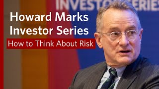 Howard Marks ​oaktreecapital CoChairman on Investing Risk – Wharton School Investor Series [upl. by Airat]