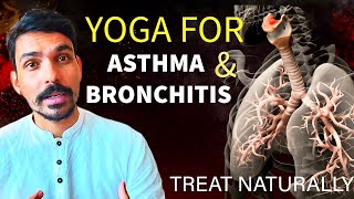 CURE ASTHMA amp BRONCHITIS  YOGA FOR ASTHMA  ​⁠PrashantjYoga [upl. by Charlene860]