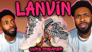 Lanvin Curb Sneakers Unboxing Detailed Review and On Feet [upl. by Ailyn622]