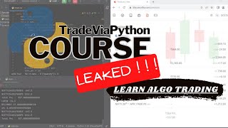 Algo Trading Course LEAKED  Python  MTM Algo  Lecture2  TradeViaPython [upl. by Lacram]