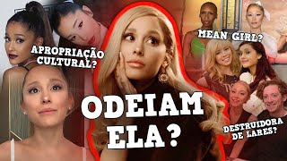 A QUEDA DE ARIANA GRANDE POR QUE A INTERNET SOLTOU A MÃO DELA EM 2024 [upl. by Ehtnax]