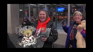 20th Annual Teddy Bear Toss  Giveaway amp Golden Ticket [upl. by Kelley]