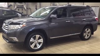 2013 Toyota Highlander Limited Review [upl. by Aiz]