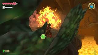 TLOZ Skyward Sword HD  Master Mode 14 Scaldera Boss Fight Thrill Digger game [upl. by Kristoffer]