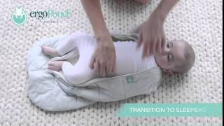 ErgoPouch 15 sec Swaddle Demo [upl. by Karwan]