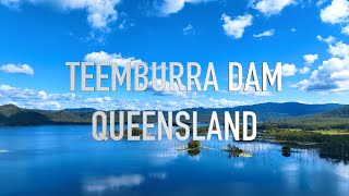 4K Cinematic  Panoramic Flight  Teemburra Dam  Queensland  Australia [upl. by Amick]