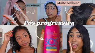 SOS Reconstrutor capilar pós progressiva antiemborrachamento forever liss✨️ [upl. by Ridglea863]