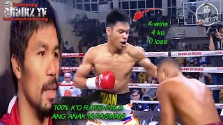 PACQUIAO TINURAN NA ANG BUNSONG ANAK NG MGA TAMANG GALAWAN❗ANG LUPET TULOG LAHAT NG KALABAN❗ [upl. by Nuahsyt]