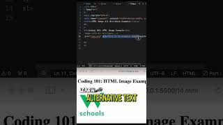 HTML Coding 101 Which HTML attribute specifies an alternate text for an image [upl. by Aryaz516]