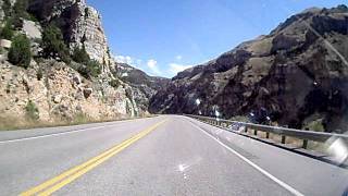 From Thermopolis Wyoming into Windriver Canyon [upl. by Cheatham]