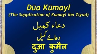 DuaeKumail with English Urdu amp Hindi Translations amp English Transliteration [upl. by Warfeld904]