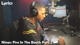 Nines  Fire In The Booth Part 2 LYRICS [upl. by Maril]