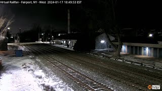 WATCH Car makes wrong turn gets destroyed by train [upl. by Ennalyrehc]