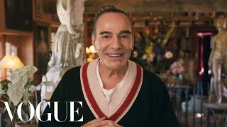 Inside Designer John Galliano’s TreasureFilled French Hideaway with 7 Unique Objects  Vogue [upl. by Euqinu]