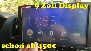 9 Zoll Display im Radio für Wohnmobil Fiat Ducato Pössl 2Win Plus  Sony XAVAX8050D einbauen [upl. by Anirba261]