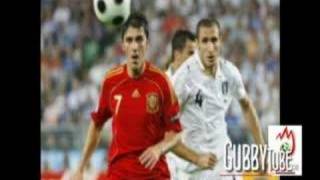 EURO 2008 QF ITALIA 02  SPAGNA 04 Highlights [upl. by Ydeh]