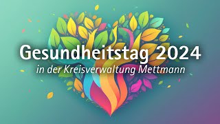 Gesundheitstag 2024 in der Kreisverwaltung Mettmann [upl. by Nytsud]