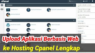 Cara Upload Aplikasi ke Hosting Cpanel Lengkap  Rumahweb [upl. by Bamby]