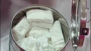 Properly sterilize cotton for medical [upl. by Kenleigh]