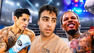 Sneaking Into the Ryan Garcia vs Tank Davis Fight [upl. by Ecirtam]