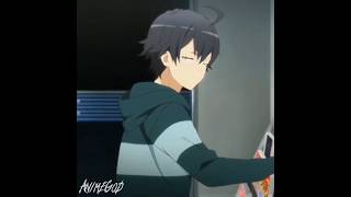 Hikigoat strikes again🔥🗿 shorts oregairu anime hikigaya [upl. by Aspa]