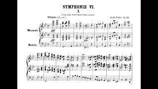 Widor 6 Symphonie op 42 Nr 2  I Allegro [upl. by Redd]