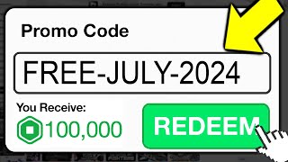 This SECRET Promo Code Gives FREE ROBUX Roblox August 2024 [upl. by Ainatit]