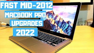 HOW TO UPGRADE MACBOOK PRO MID2012  UPGRADE MACBOOK PRO 2022  FASTER MACBOOK [upl. by Yennep]