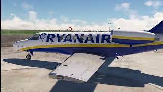 MSFS RYAN AIR CJ4 JETLETS CHAT [upl. by Leanna]