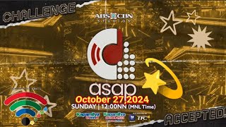 ASAP NATIN TO💥OCTOBER 272024SUNDAY 12NN♥️💚💙 [upl. by Odnolor]