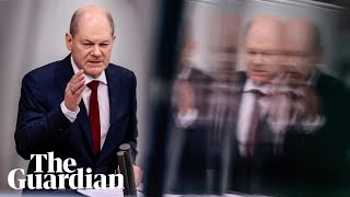 Scholz announces €100bn increase of German defence spending after Russias Ukraine invasion [upl. by Trinity]