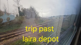 Trip past Laira Depot by train [upl. by Reffotsirhc]