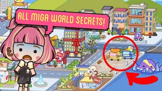 ALL SECRETS IN MIGA WORLD PART 1 🤔✨  you need to know about this 🤩  monica winsleth [upl. by Freeman]