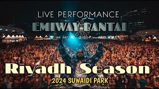 Emiway Bantai Live performance In Riyadh  Riyadh Season 2024  Emiway Bantai Songs  emiwaybantai [upl. by Evyn]