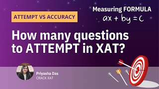 How many questions to attempt to clear the cutoff Attempts Vs AccuracyXAT 2024 Preparation xat [upl. by Ssur359]