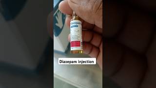 Diazepam injection  Diazepam injection hindi  Lori injection uses in hindi shortfeed [upl. by Lletnwahs]