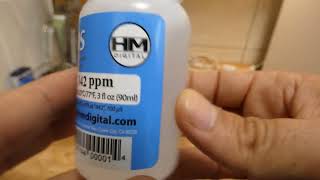 HM Digital TDS Calibration Solution 342 ppm 90ml Made in USA [upl. by Nas]