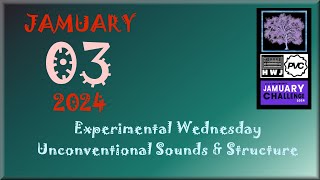 2024 Jamuary 03 Experimental Wednesday Unconventional sounds from 5 Moogs and an Arturia Drumbrute [upl. by Lipfert857]